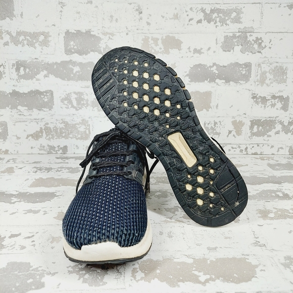 Adidas Ultimateshow Black Athletic Lace up Running Trainers B313 - Picture 6 of 9